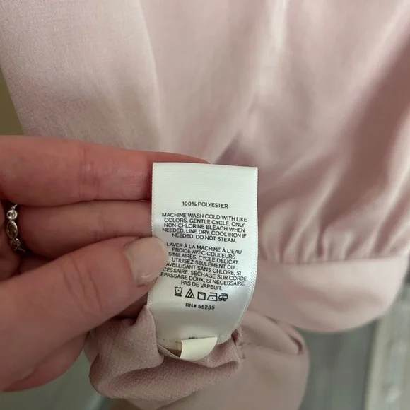 EXPRESS Blush Pink Tank Top Blouse - Picture 6 of 6